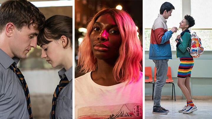 montage of film stills